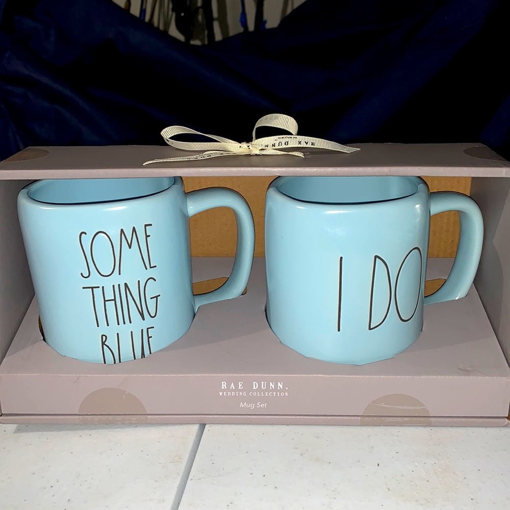 Rae Dunn Wedding Collection Mug Set